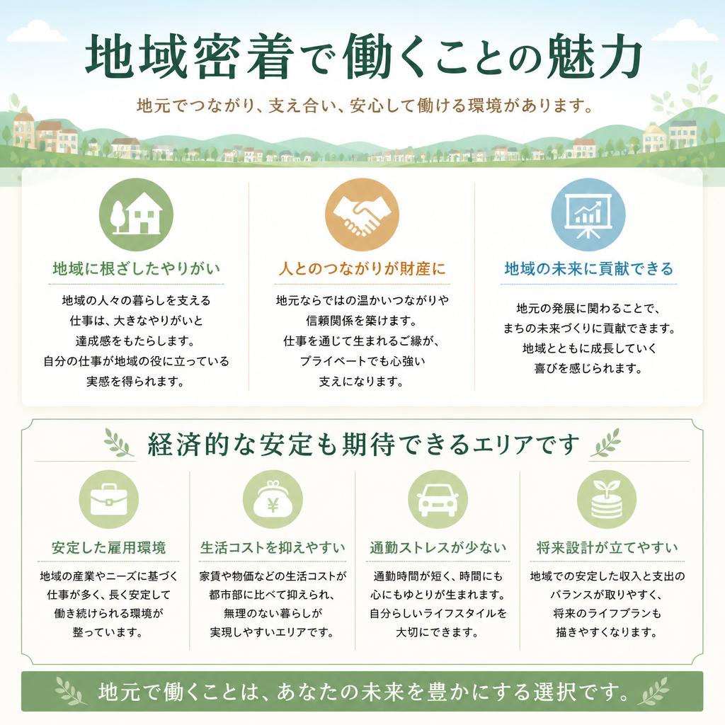 桐生市で働くメリットとは？
