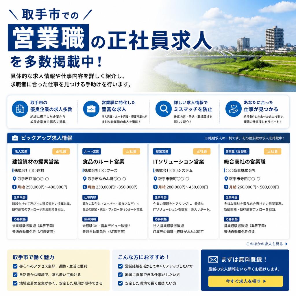 正社員求人情報