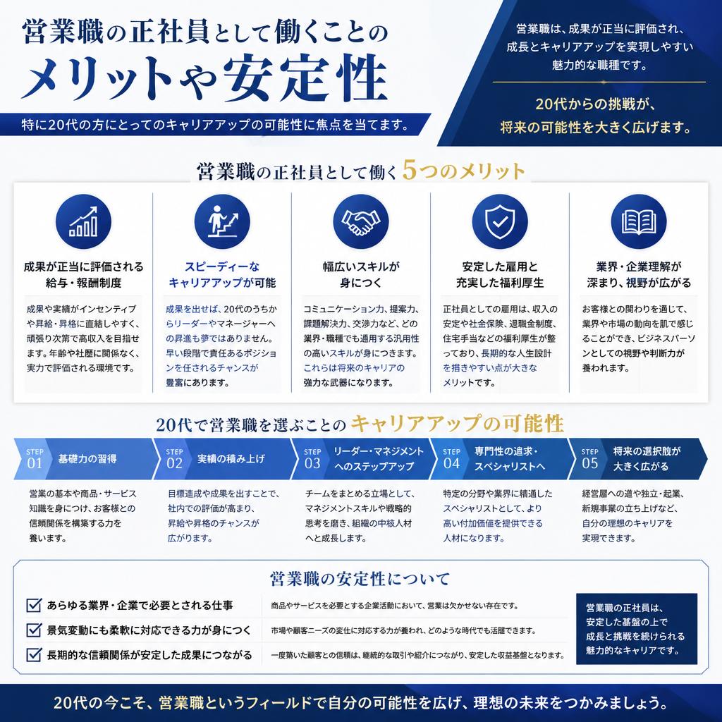 正社員としての魅力とは？
