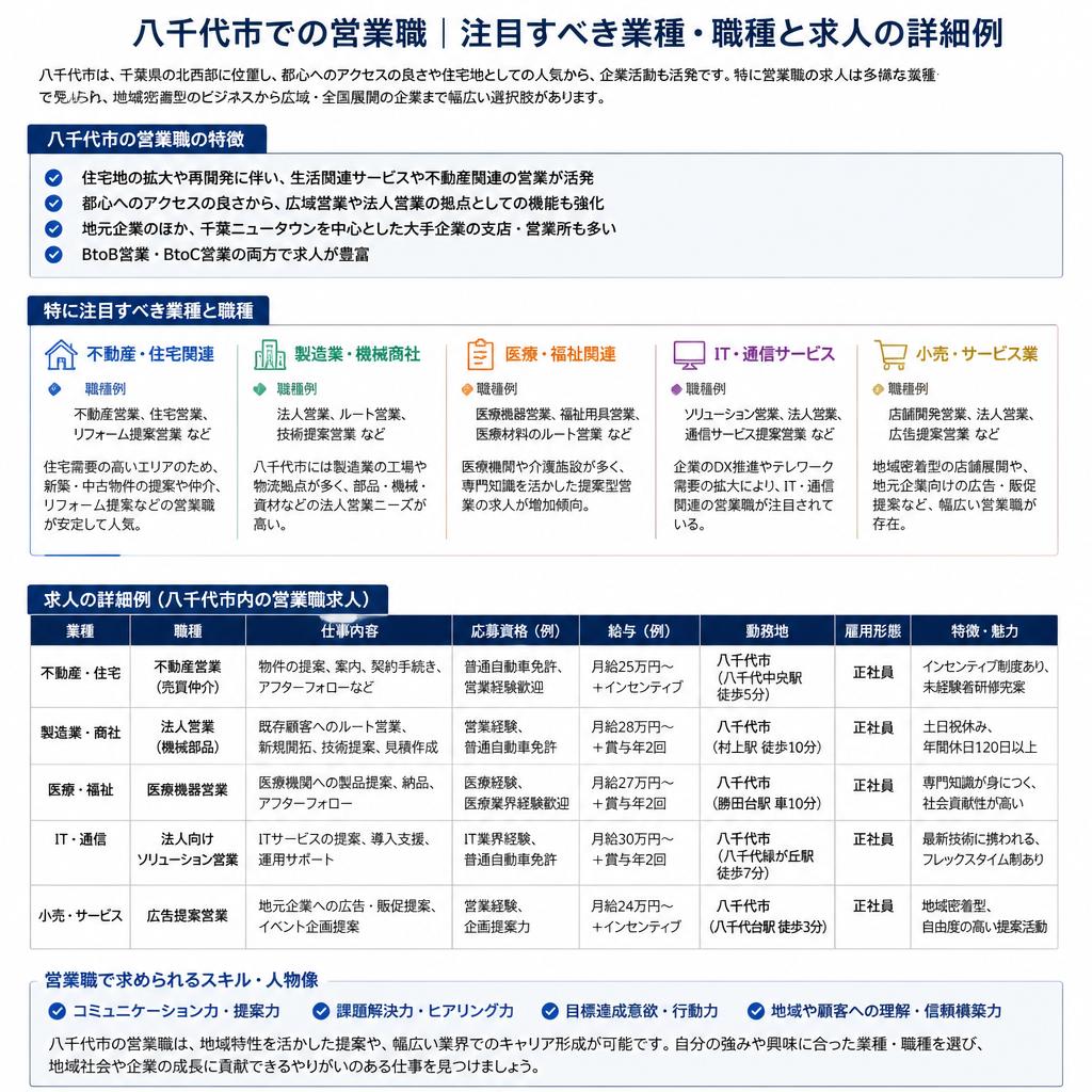 職種・業種別の求人情報
