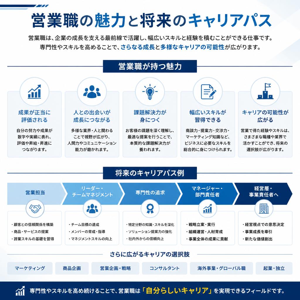 2. 営業職の魅力とキャリアパス