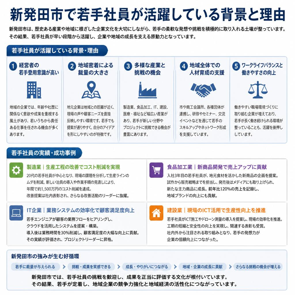 若手社員が活躍する理由