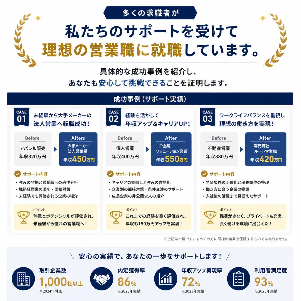 実際の成功事例
