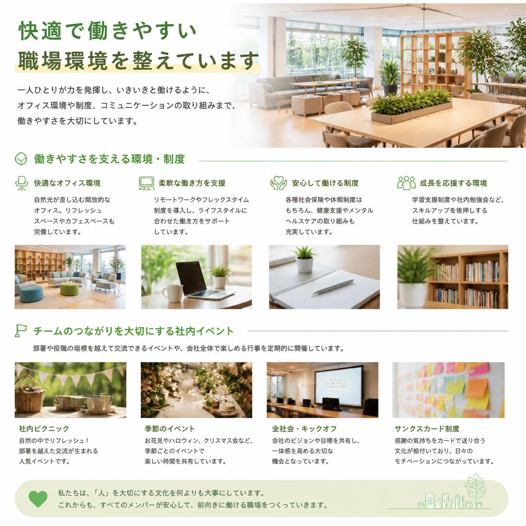職場環境のご紹介
