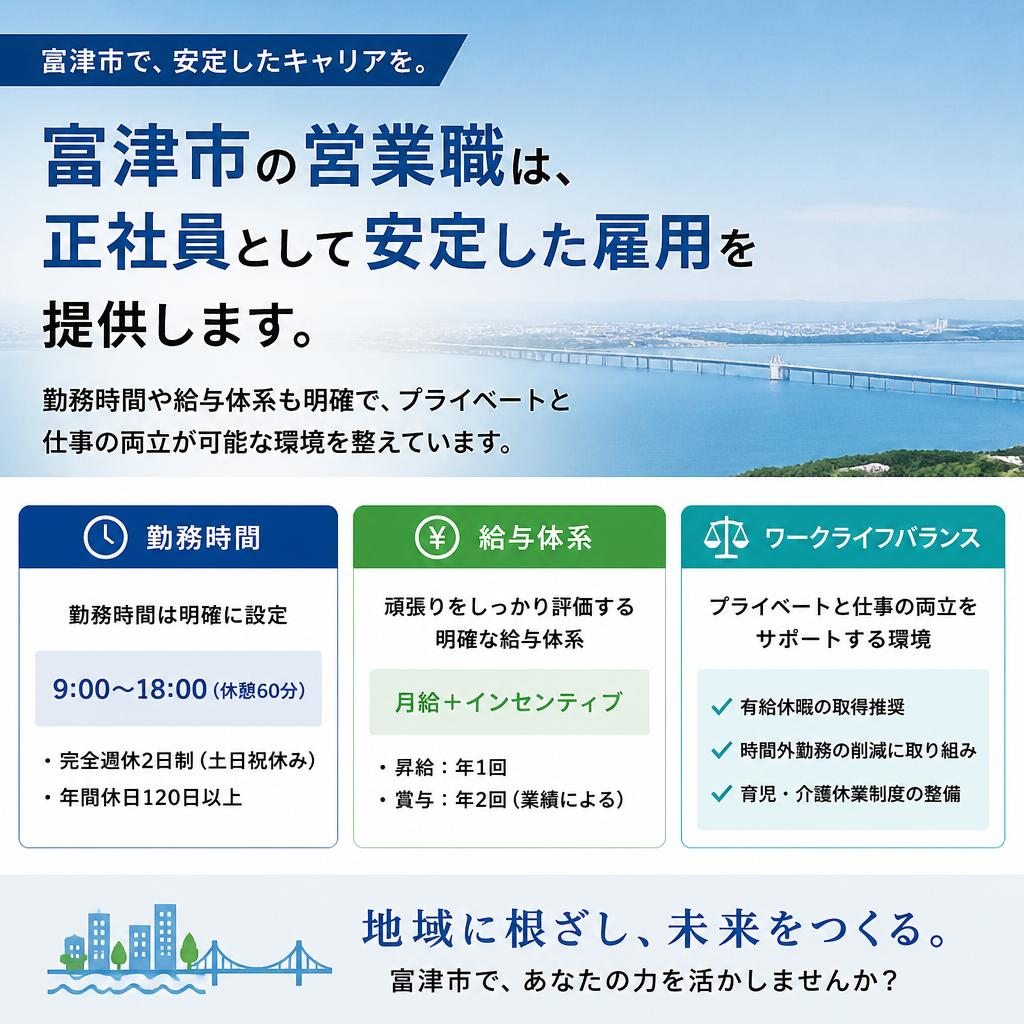 働きやすい環境と待遇