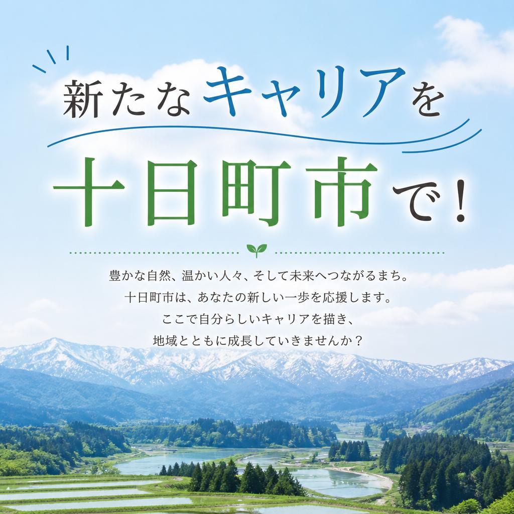 新たな営業職のキャリアを十日町市で！