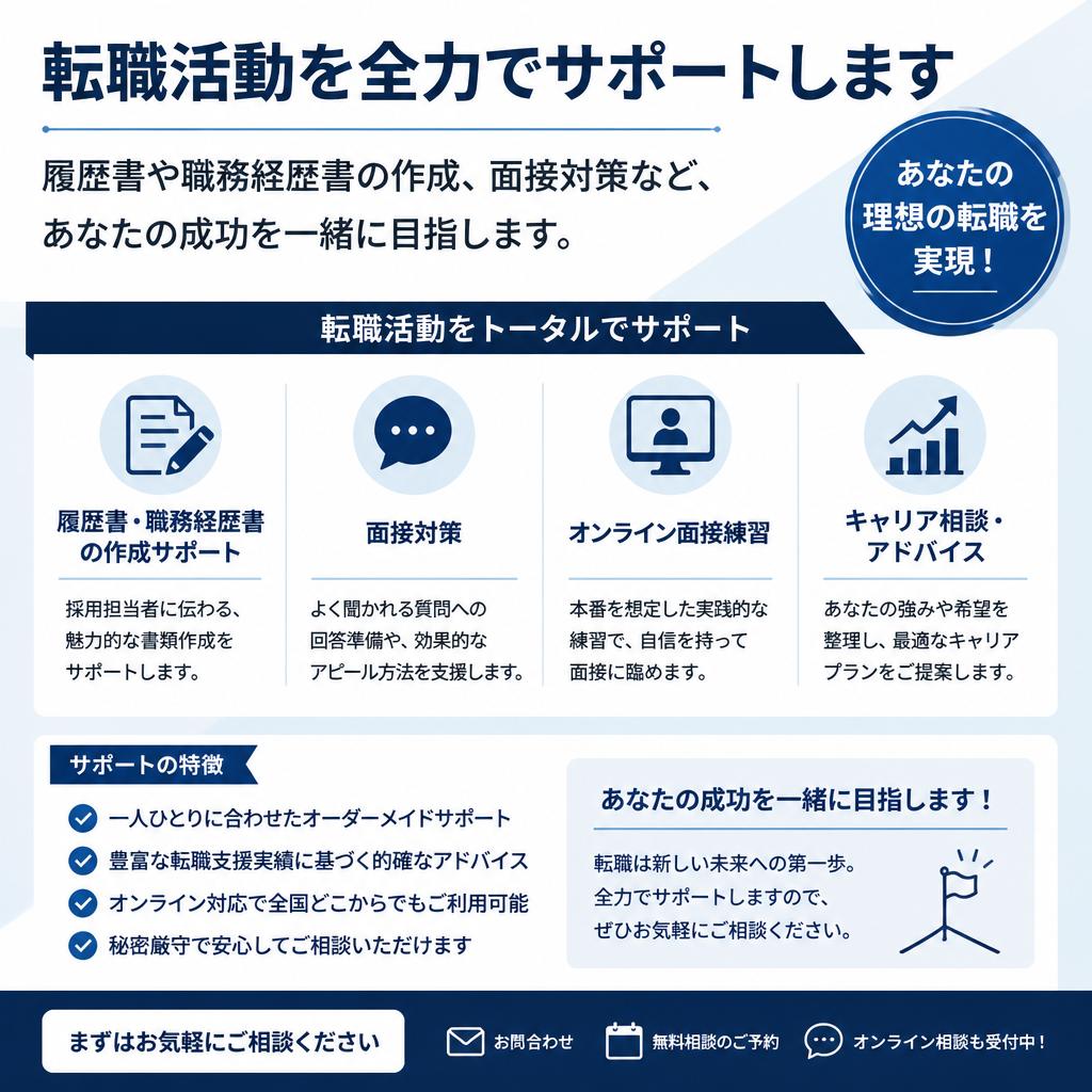 充実したサポート制度