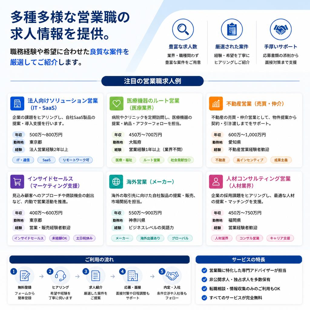充実した求人情報