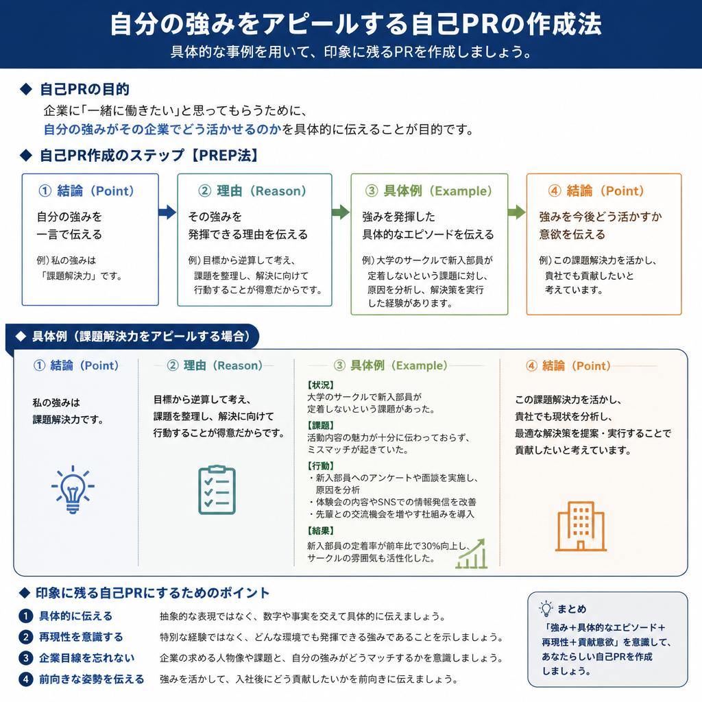 成功する自己PRの作り方