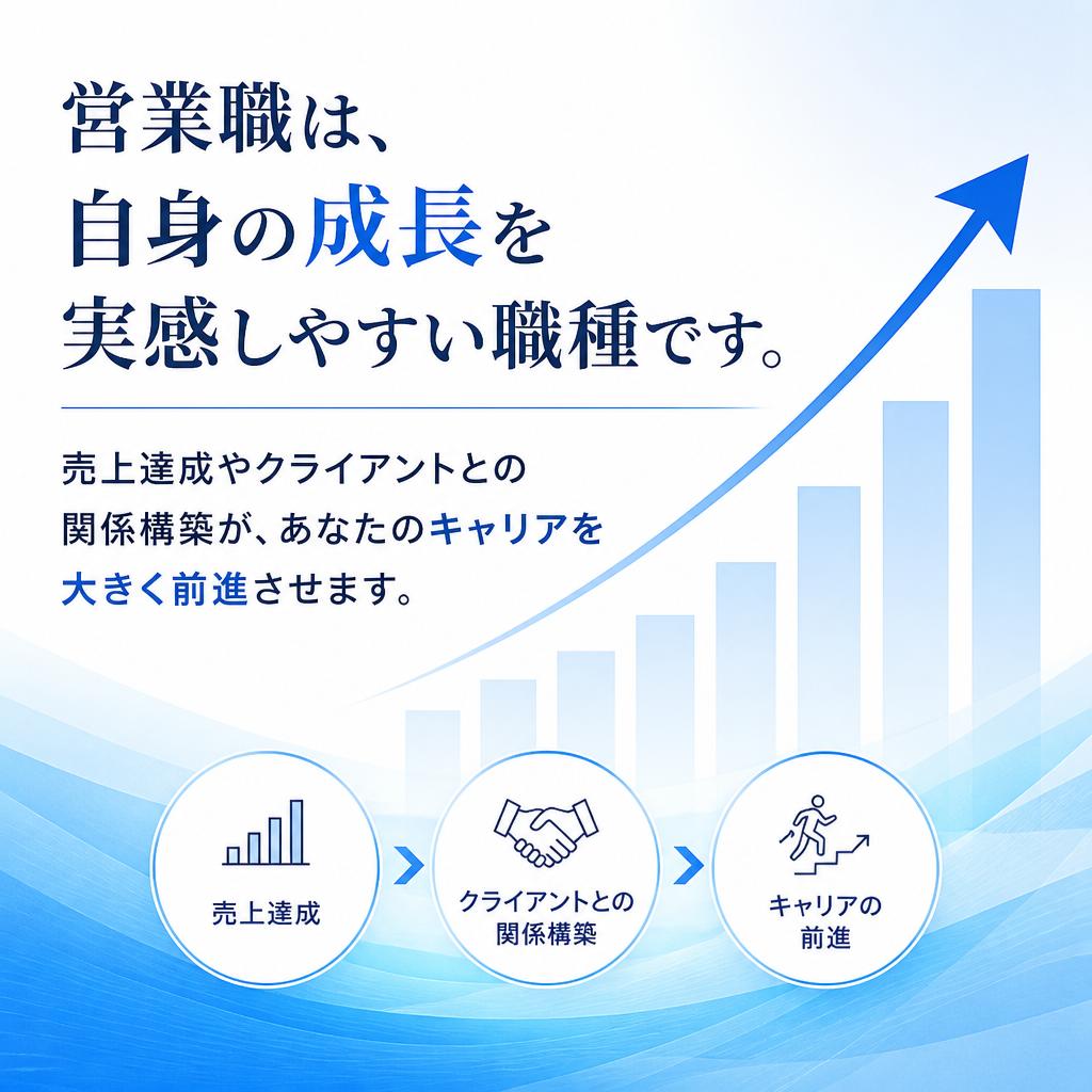 営業職のキャリアアップ