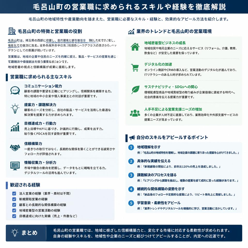 市場で求められる営業スキル