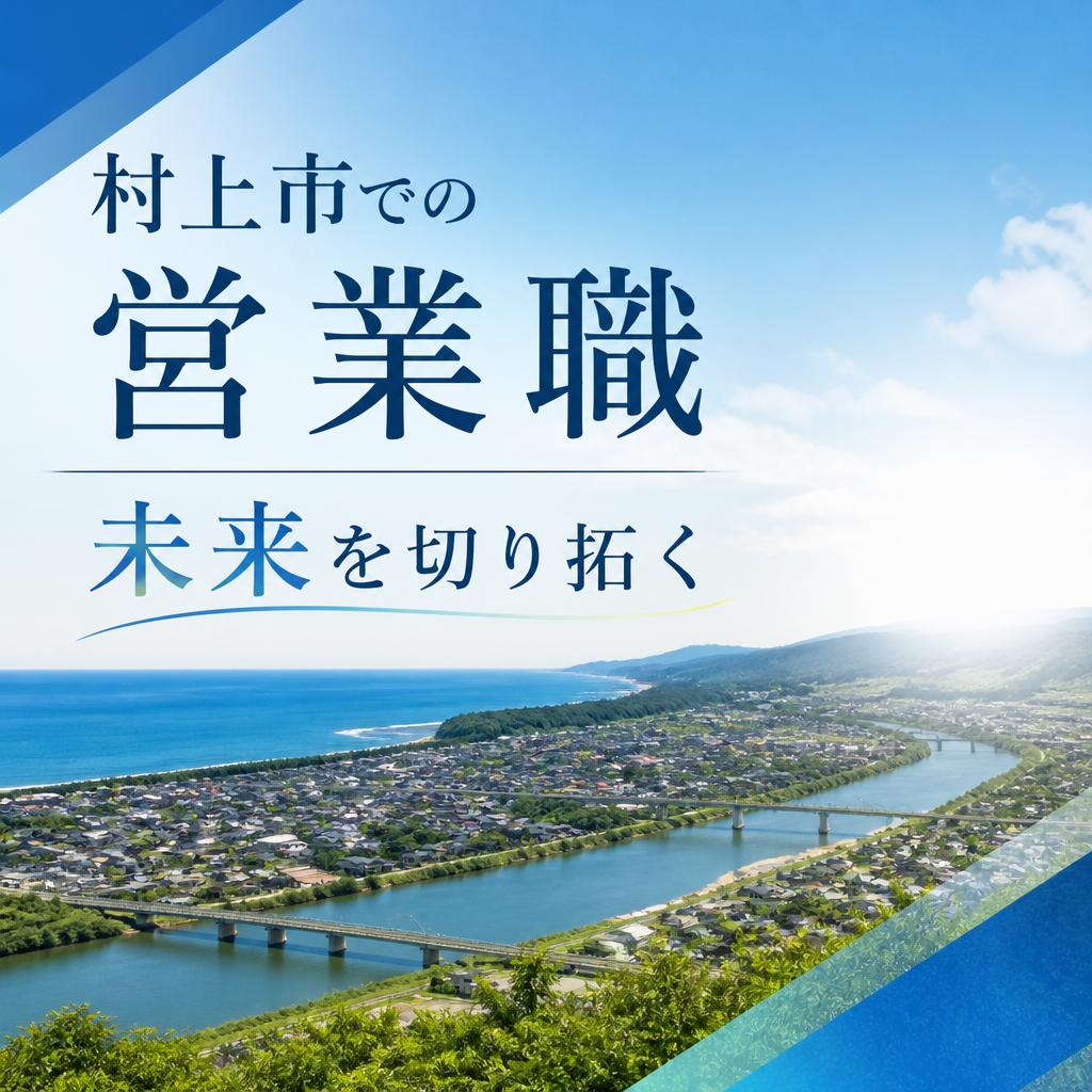村上市での営業職、未来を切り拓く