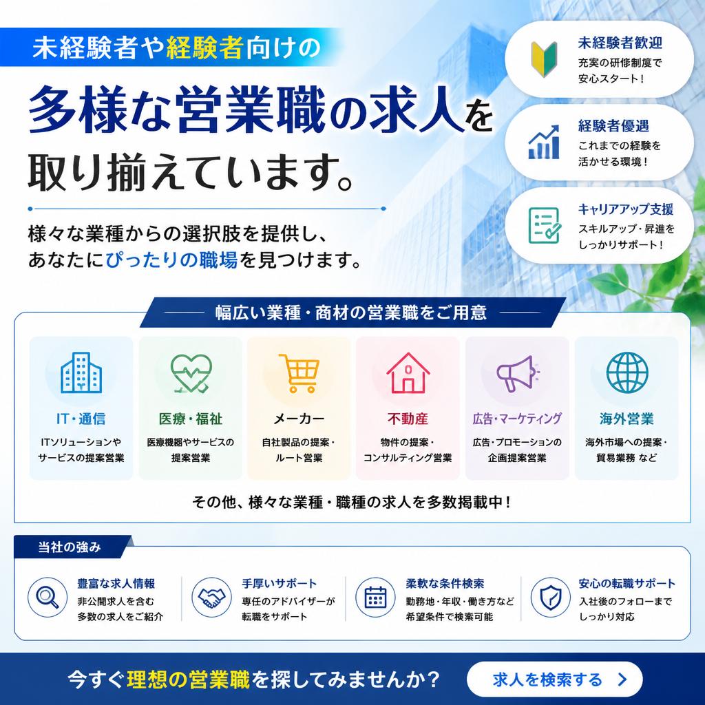 多様な求人情報の提供