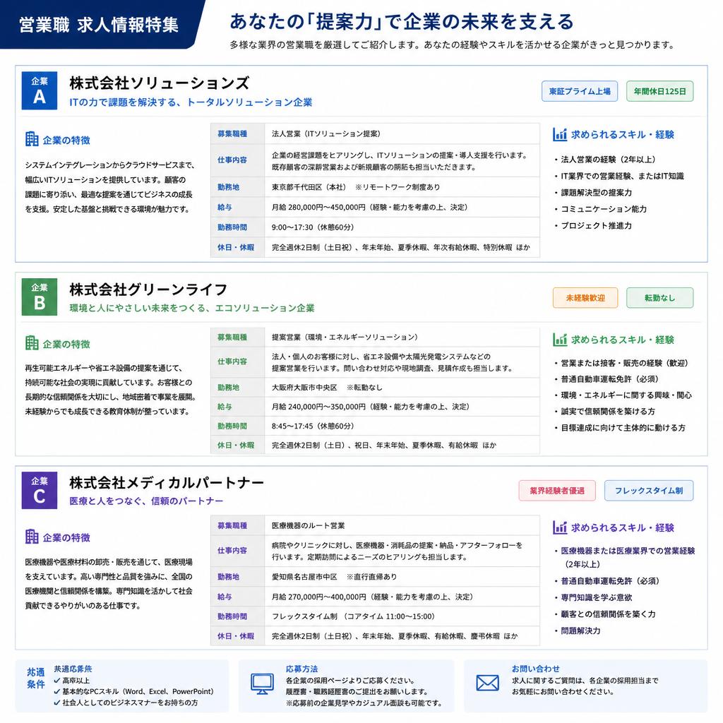 最新の求人情報をチェック！