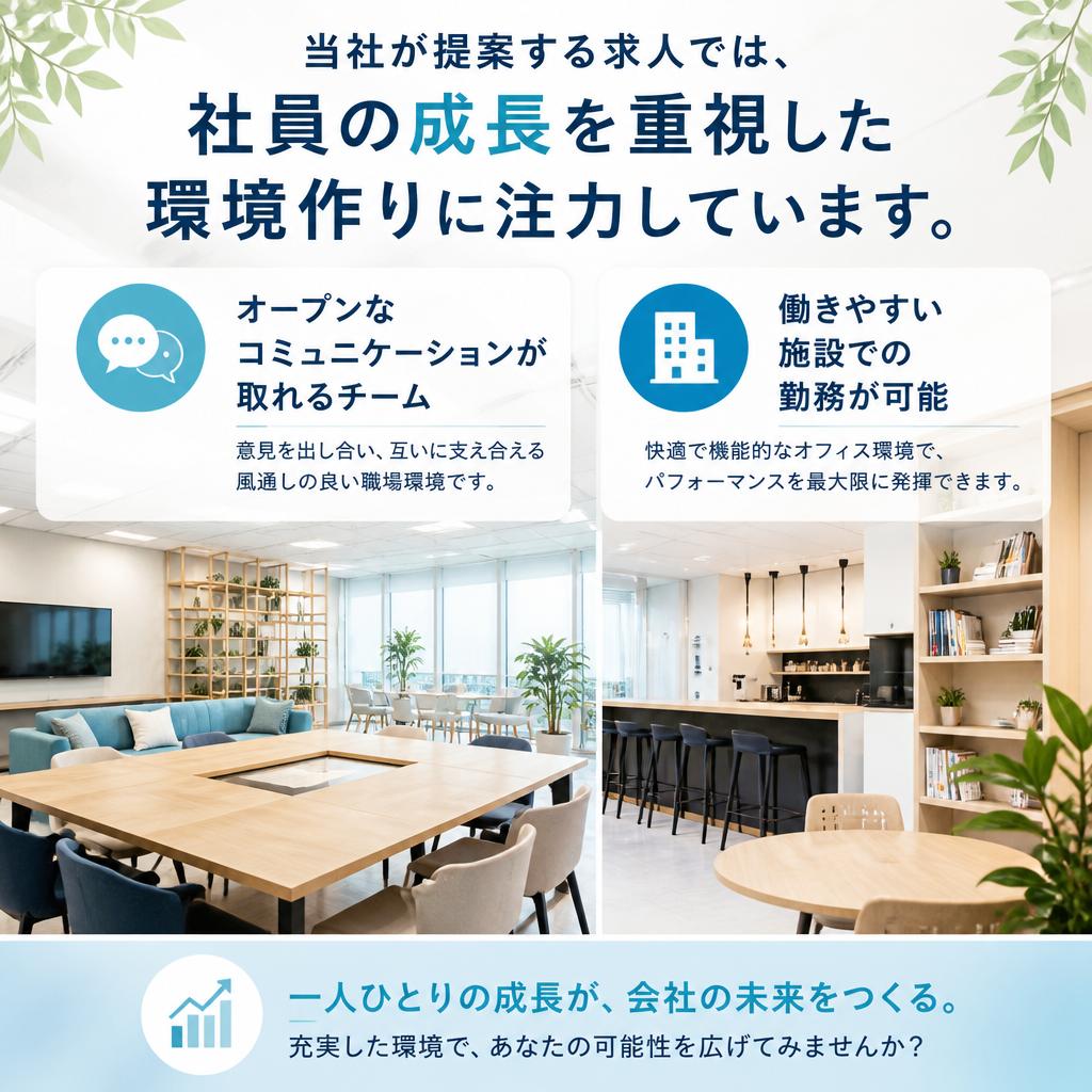 充実した職場環境