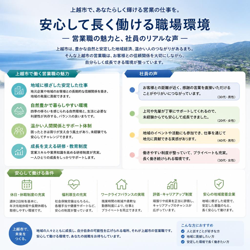 働きやすい職場環境