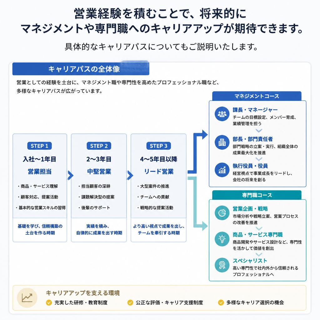 キャリアアップの可能性
