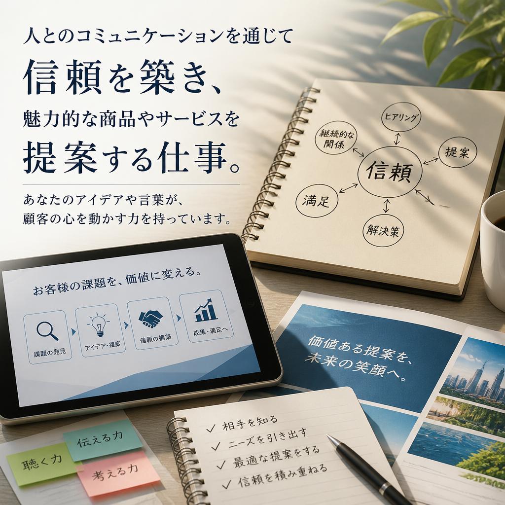 営業職の魅力とは？