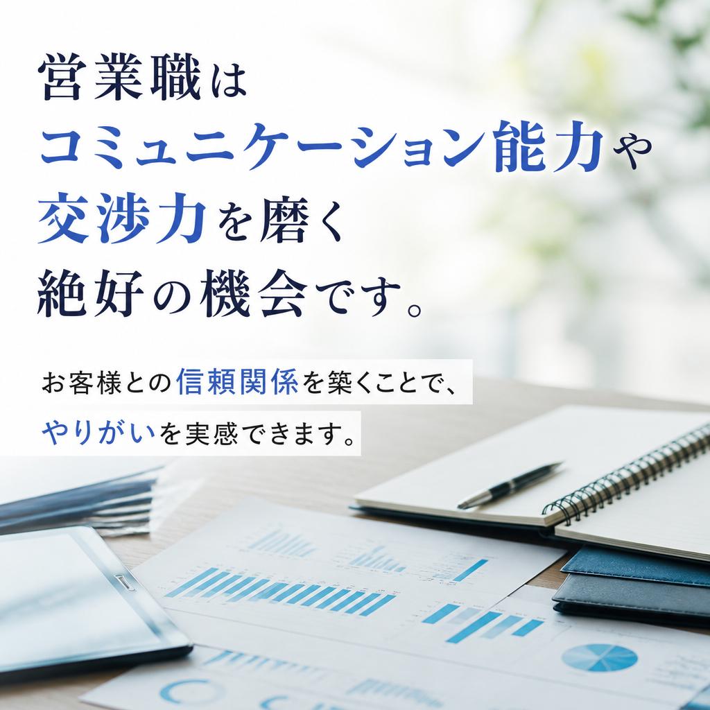 営業職の魅力とは？