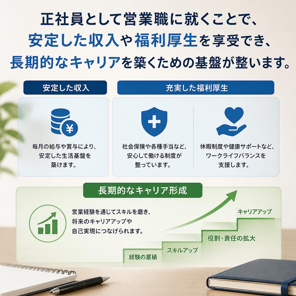 正社員としてのキャリア形成